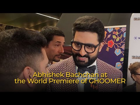 World Premiere of GHOOMER at Melbourne IFFM | Live with Abhishek Bachchan, Angad Bedi &amp; Shabana Azmi