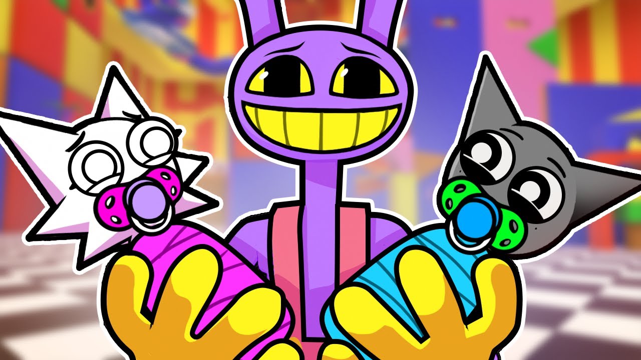 Jax VIROU PAI dos Sprunkis no The Amazing Digital Circus VR