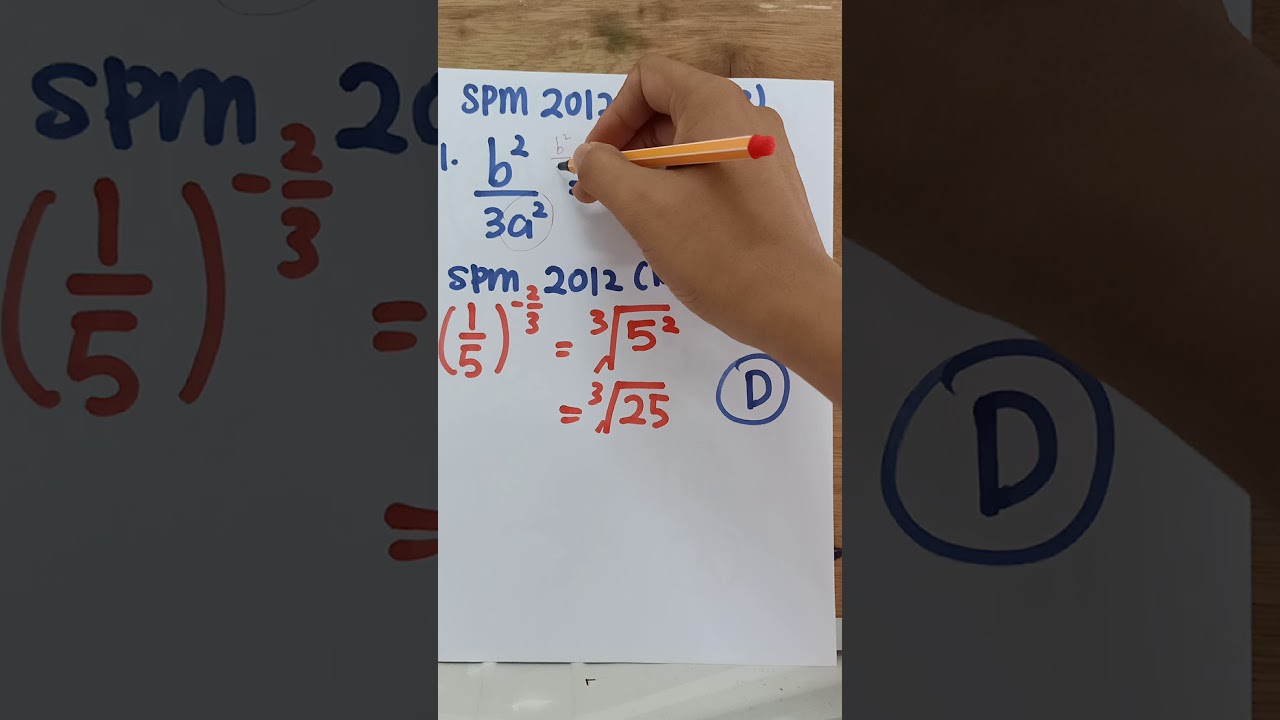 Tips Lulus Cemerlang Matematik SPM 2019 Indeks K1 YouTube