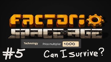 📈 Factorio Space Age x1000 📈 Part 5 - Can I Survive?