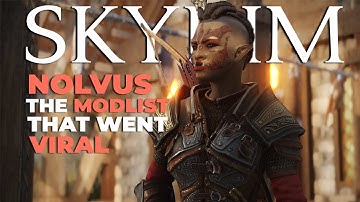 Skyrim Nolvus V5 Modlist Showcase 4K 60FPS 2000+ Mods Next Gen