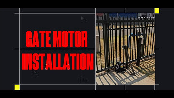 DTS Gate Motor Installation | Expert 500 & Elite 600
