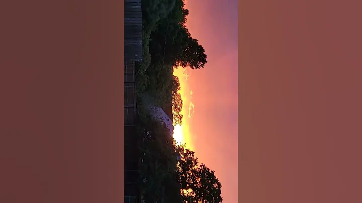 Beautiful sunset