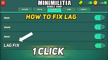 DA2 | Mini Militia Lag Problem Fix In 1 click | how to solve mini militia lag problem | in Hindi