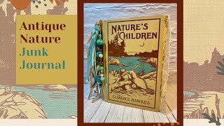 SOLD - Nature Junk Journal Flip Through by Hyperstamper