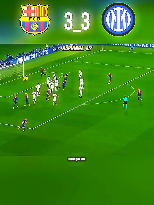 FC Barcelona VS Inter Milan / Semi Final Ucl 2025.