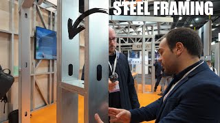 STEAL FRAMING, NUEVO SISTEMA DE CONSTRUCCIÓN EN ESPAÑA-CRONOTECTURA REBUILD 2024