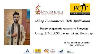 Web Project Task 06  | 1st Year | Semester | JAVA Institute | Tharindu Chanaka @tchabro