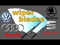 How to change windscreen wipers Seat Ibiza with VW Wiper Service Mode