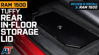 20192022 RAM 1500 Tuffy Security Products Rear InFloor Storage Security Lid Review & Install