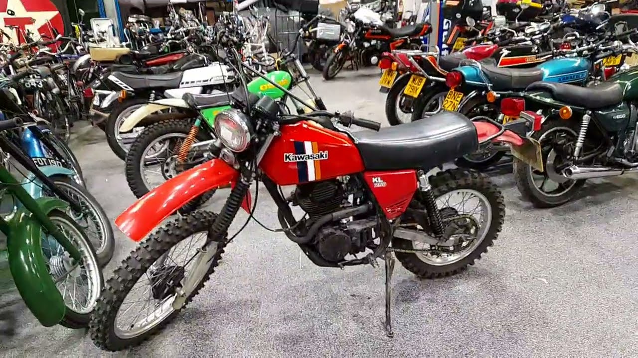 1981 KAWASAKI KL250 | MATHEWSONS CLASSIC CARS | AUCTION: 24, 25
