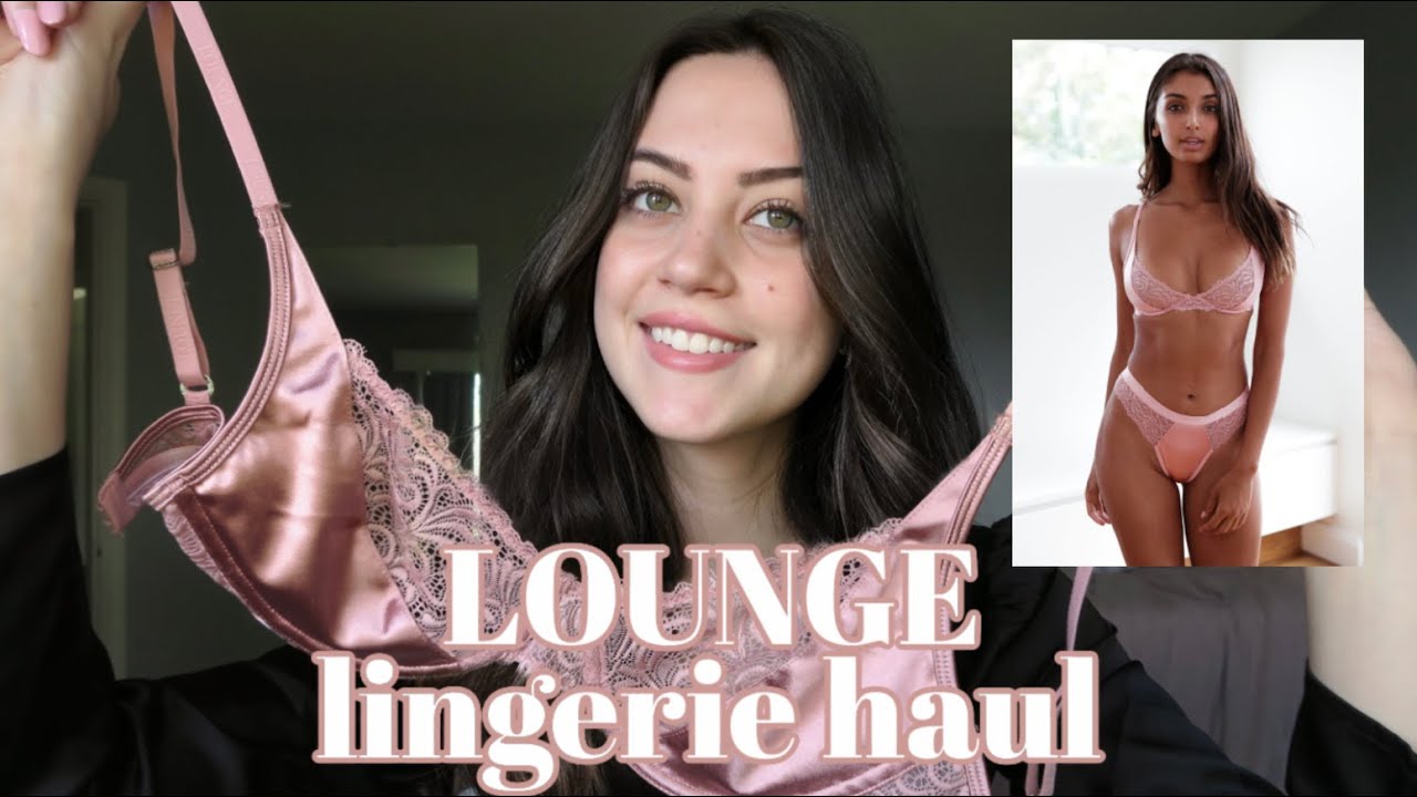 LOUNGE LINGERIE HAUL AND REVIEW  MY ABSOLUTE FAVOURITE THONGS