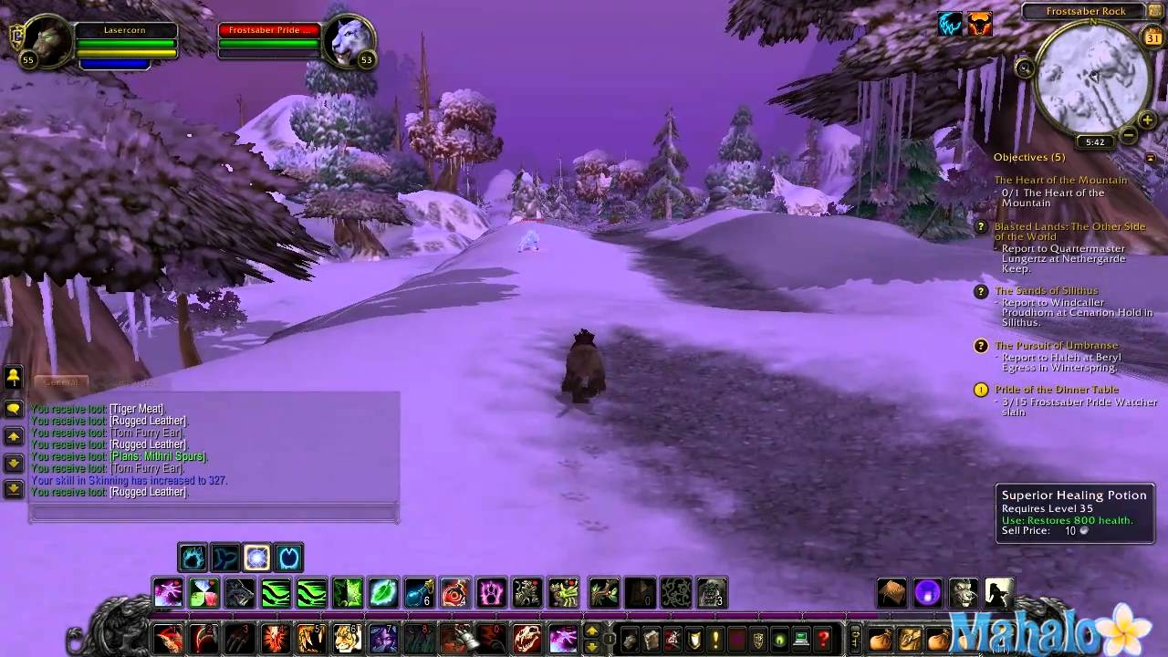 WoW Cataclysm Walkthrough Winterspring Part 18