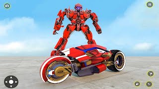 Futuristic Flying Super Grand Police Robot Transform Bike #2 - Android Gameplay screenshot 4