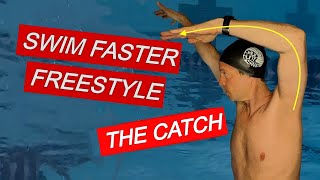 Swim Freestyle Faster  Reach for the Catch Technique