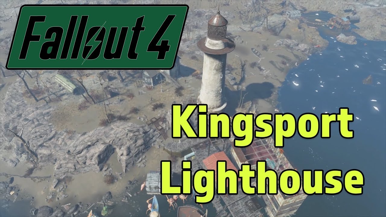 Fallout 4 Kingsport Lighthouse Settlement Build YouTube
