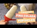 Easy Piña Colada Popsicles (3 Ingredients | No Alcohol)