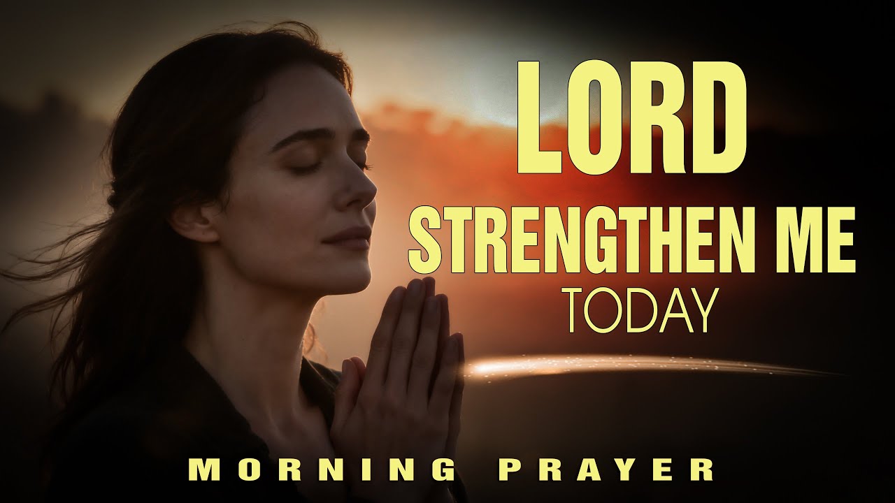 When Life Feels Heavy Pray This | Morning Prayer - YouTube