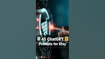ChatGPT prompts for Etsy series - Prompt 1