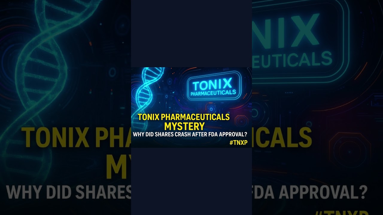 Загадка Tonix Pharmaceuticals: почему акции упали после одобрения FDA? 