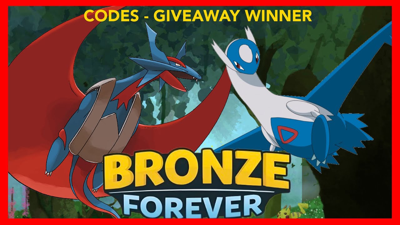GIVEAWAY WINNER + 2 NEW CODES! (Pokémon Brick Bronze Bronze