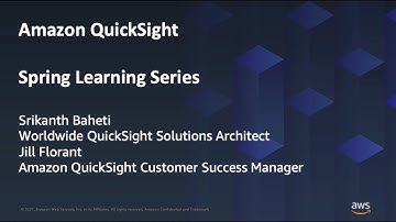 Virtual Developer Workshop: Dashboard Embedding with Amazon QuickSight