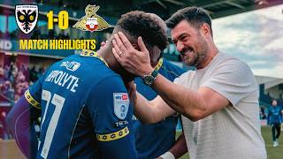 BACK-TO-BACK WINS 🤩 | Highlights: Wimbledon 1-0 Doncaster | League One 🟡🔵