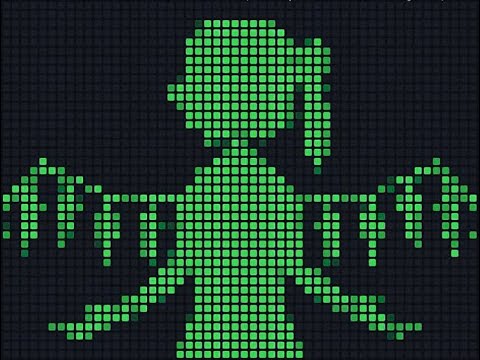 Bad Apple but it's on Github's Contribution graph - YouTube