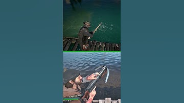 FIRE ARROW PHYSICS COMPARISON (RDR2 VS DAYS GONE)