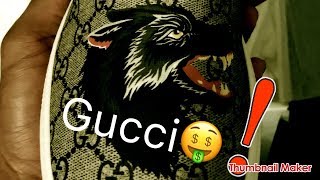 Gucci Dublin Angry Wolf slip-on
