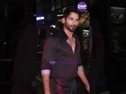 Shahid Kapoor & Mira Rajput Spotted outside a cafe || DNP ENTERTAINMENT