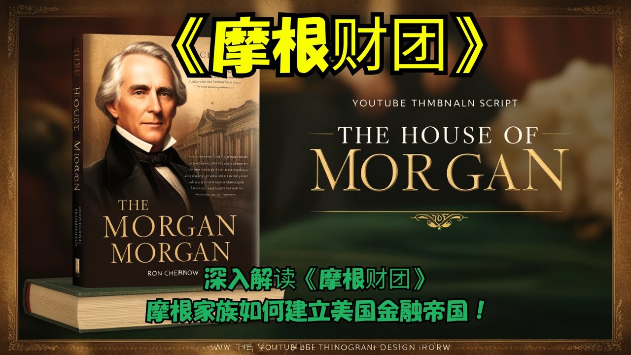 摩根家族如何建立美国金融帝国：深入解读《摩根财团》 - YouTube