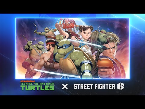 Street Fighter 6 - Teenage Mutant Ninja Turtles Collaboration Trailer（繁中）