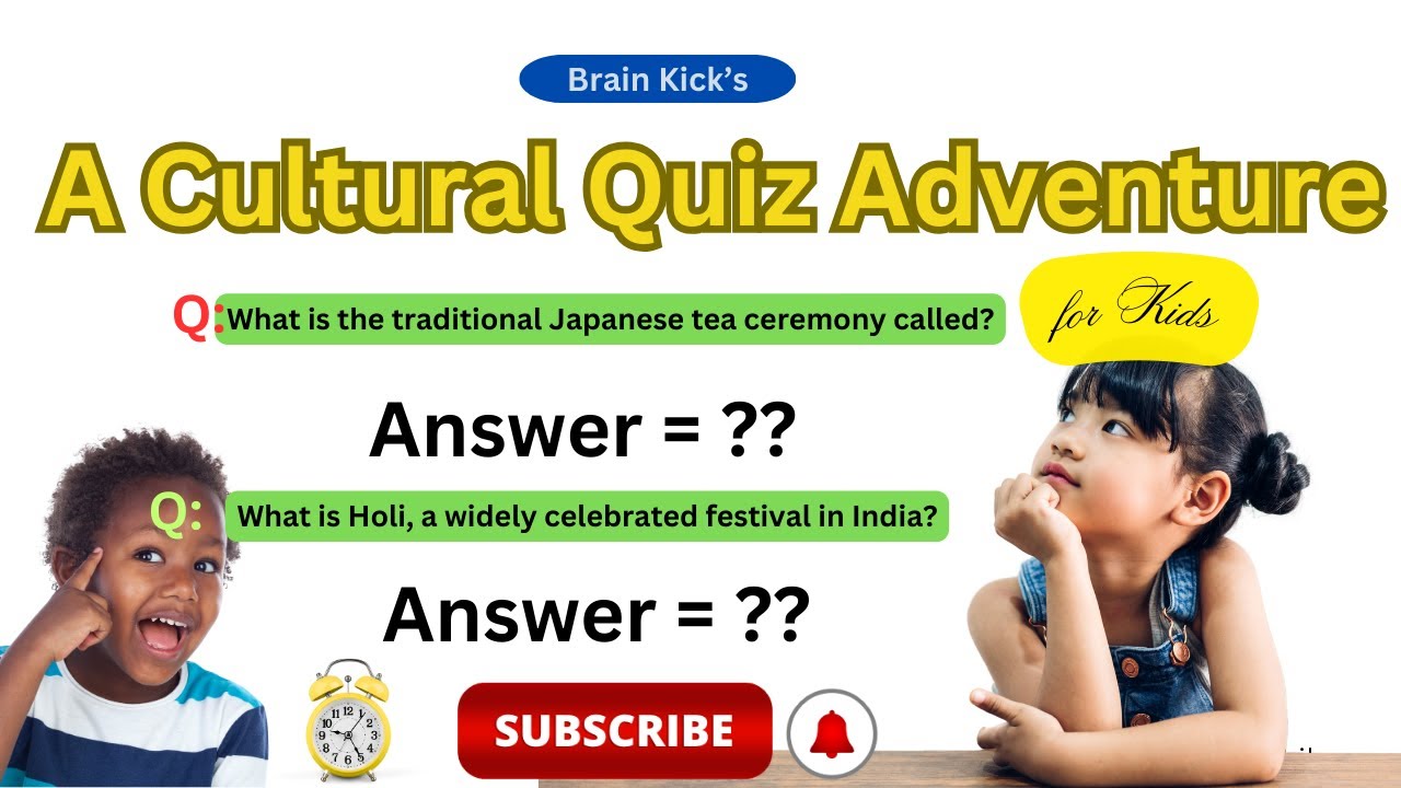 Test Your Knowledge on Cultural Diversity: A Fast-Paced Quiz Challenge for Kids, 10 Second timer