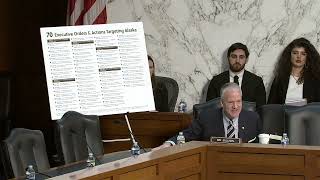 Sen. Dan Sullivan (R-Alaska) at an Armed Services Committee hearing - February 24, 2026