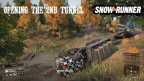 Opening The 2nd Gateway/Tunnel Dangerous Route New Phase 9 SnowRunner Update/DLC Gameplay PTS