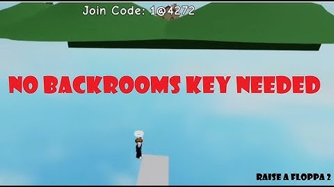 Enter the Backrooms WITHOUT a KEY Glitch (Raise a Floppa 2)