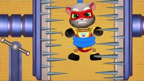 Talking Tom Hero Dash vs Kick The Buddy Mod Tom Hero