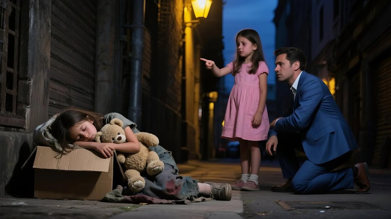 LITTLE GIRL ASKS BILLIONAIRE DAD TO MAKE HOMELESS GIRL HER SISTER, WHAT HE DOES NEXT IS UNIMAGI