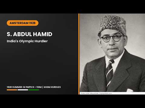 Episode 41 – S. Abdul Hamid – Athletics – India at the 1928 Olympics