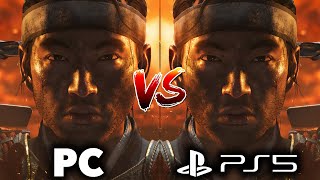 Ghost of Tsushima PC vs. PS5 HeadtoHead Graphics Comparison  WHAT'S NEW?