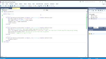 How to Read and Write Text file in VB.NET