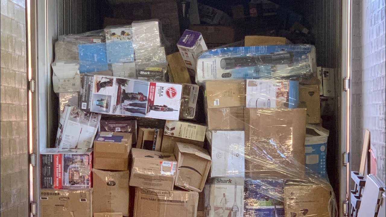 I Bought 50 Pallets of Overstock and Returns at an Auction for 22k