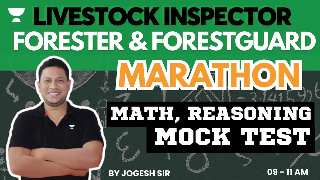 Insector Math Math & Reasoning Mock Test For Forest guard Forester & live stock ...