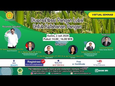 Diskusi Kala Pandemi Episode 2 - Iklim Investasi di Masa Pandemi. 