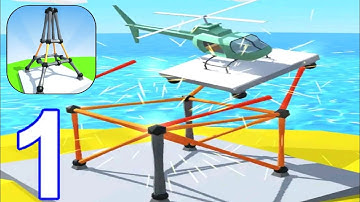 Tower Builder 3D ! Gameplay walkthrough Part 1 Level 1 - 7 (Android ios)