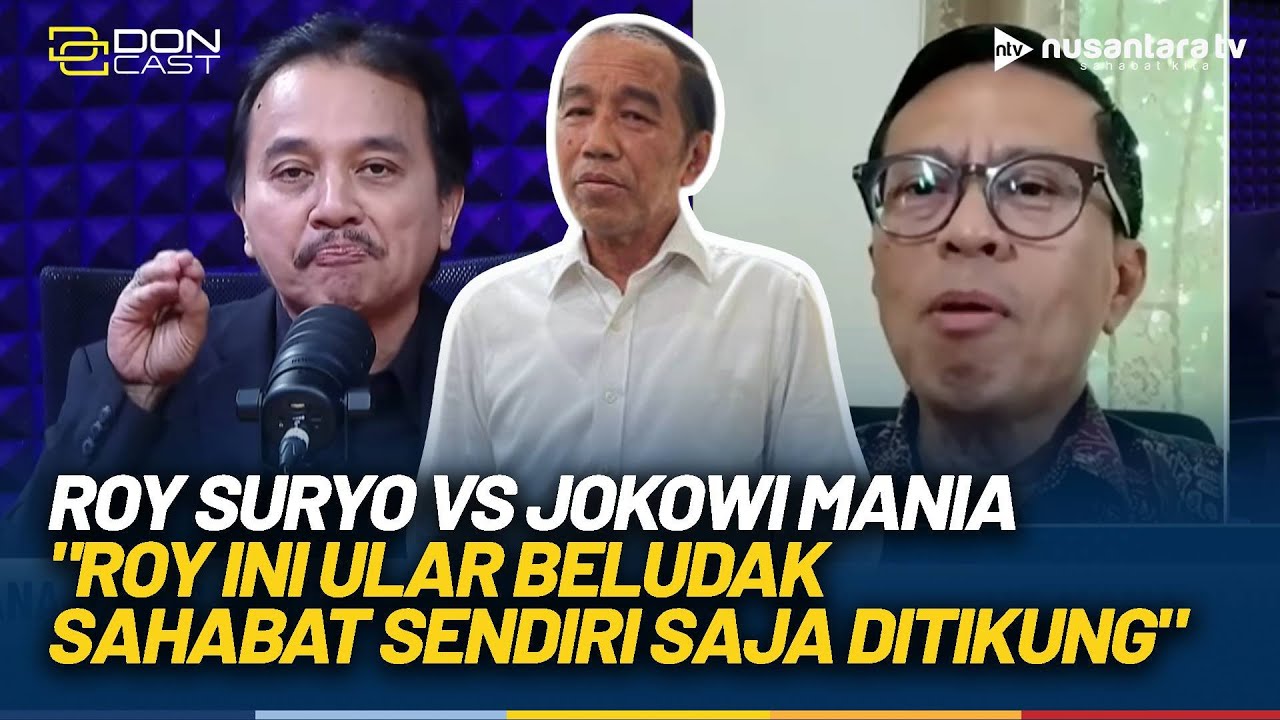 ADU MULUT! Jokowi Mania Tanggapi 