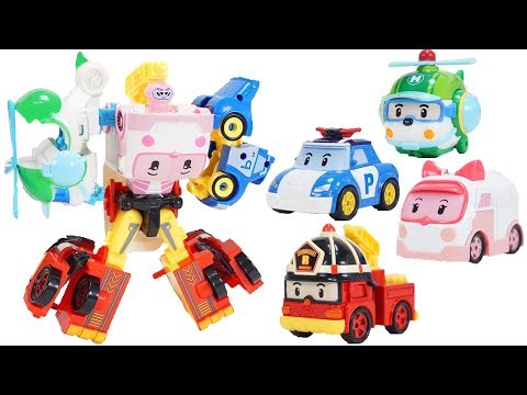Robocar Poli New Transforming Robot!? We Need a Combine Forces! Robocar Poli Amber Roy Helly GO!