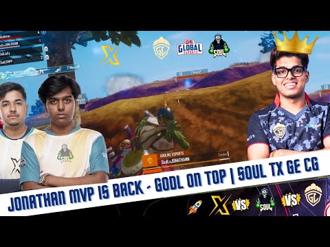 Jonathan Mvp #1 Godlike 💛 Soul vs TX, Shadow 1v3 SOul ,GE, RGE 🚀 UE Finals