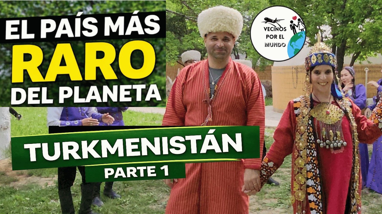 El país MAS RARO DEL PLANETA! Turkmenistan